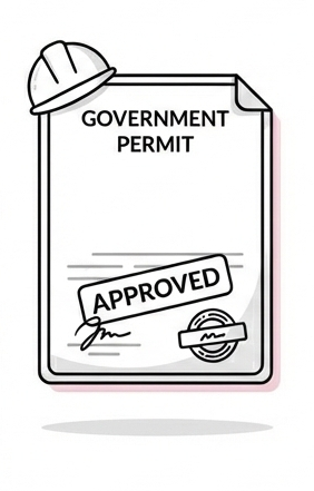 Permits and licenses handled