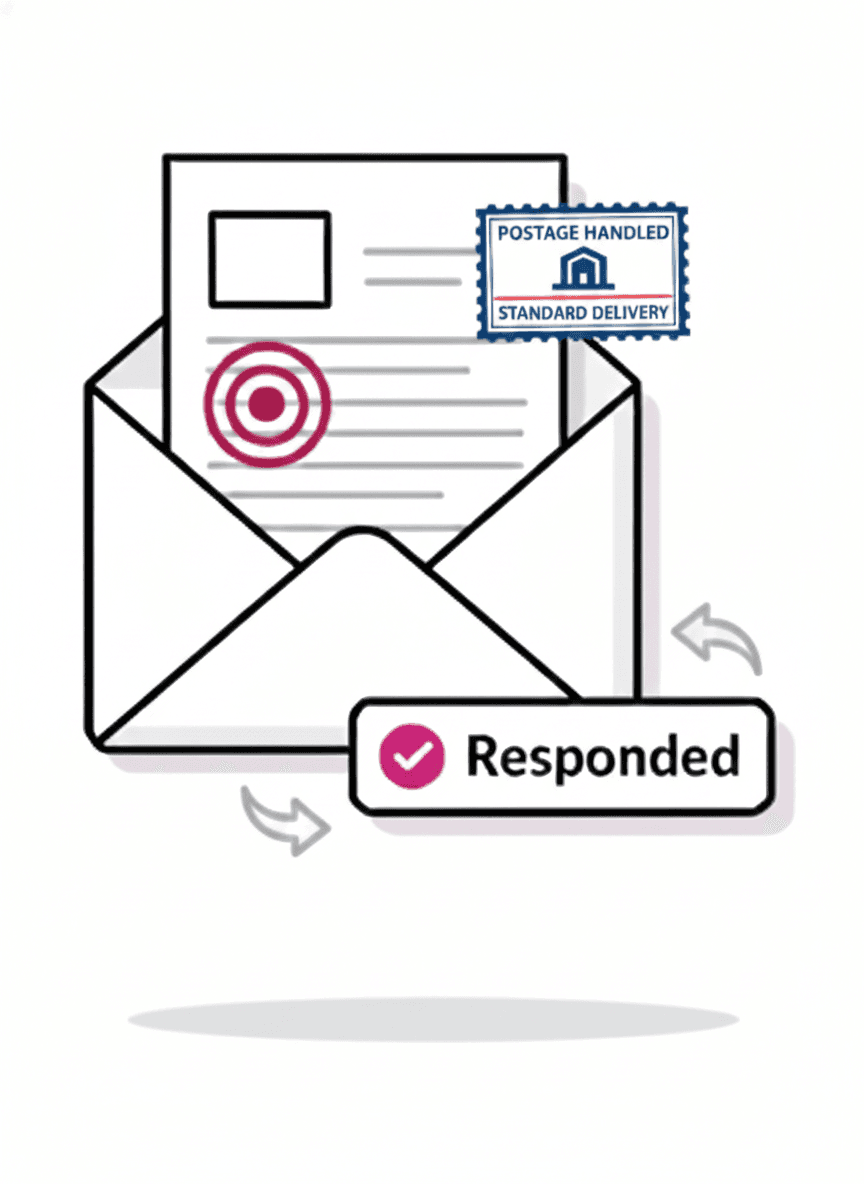 Renewal deadlines and mailed notices illustration